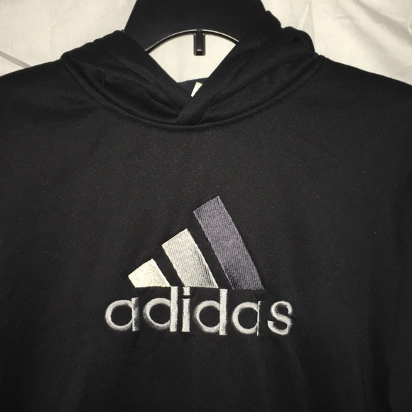 Black adidas hoodie - Picture 2 of 3